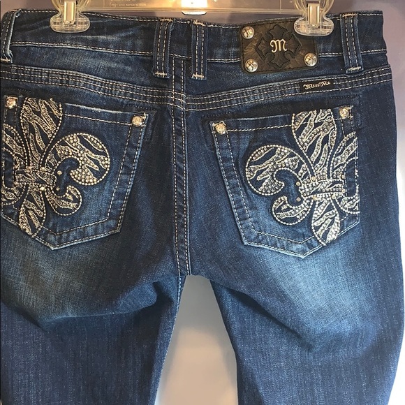 Miss me jeans 29 skinny ladies boot cut euc - Picture 5 of 7